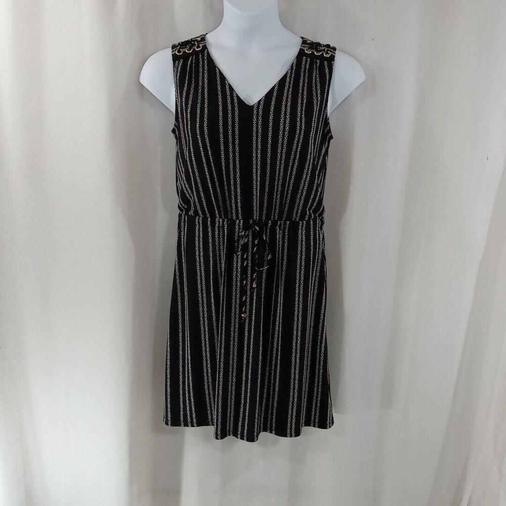 Ellen Tracy Dress Women's Size Medium Draw String Waist *